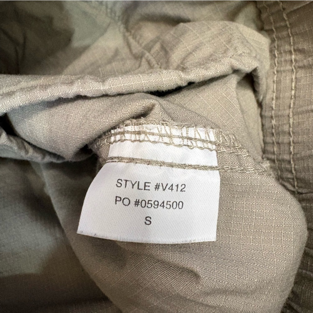 Vuori Ripstop DuraTerra Pants Men's Small Organic Cotton Slim Fitting Joggers - Picture 6 of 10